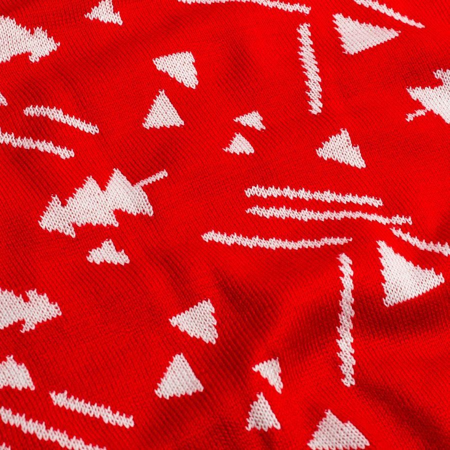 Liverpool Christmas Jumper Retro - Red/White - Men's-SoccerKits Hub | Buy Soccer Jerseys Online